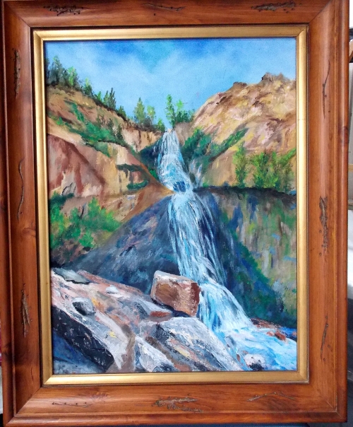 Casper Mountain’s Faithful  18x24 At The Bluebird Restaurant
$250
