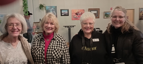 These DAR sisters came to our art show!